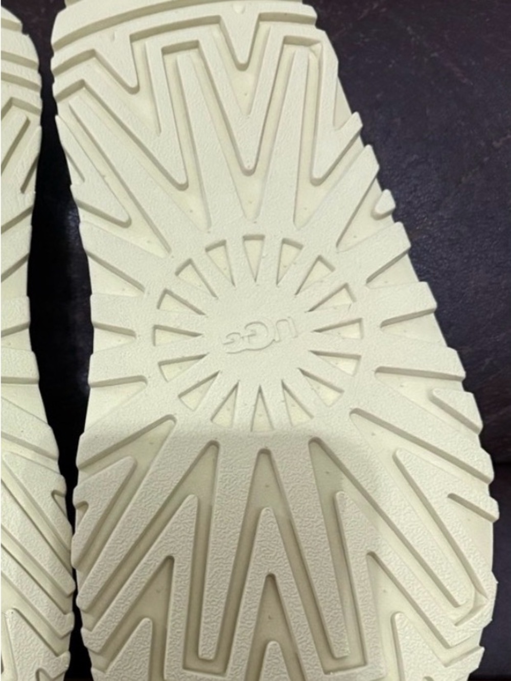 UGG Kids Lemon Yellow Dual-Strap Slide Sandals - Picture 5 of 6